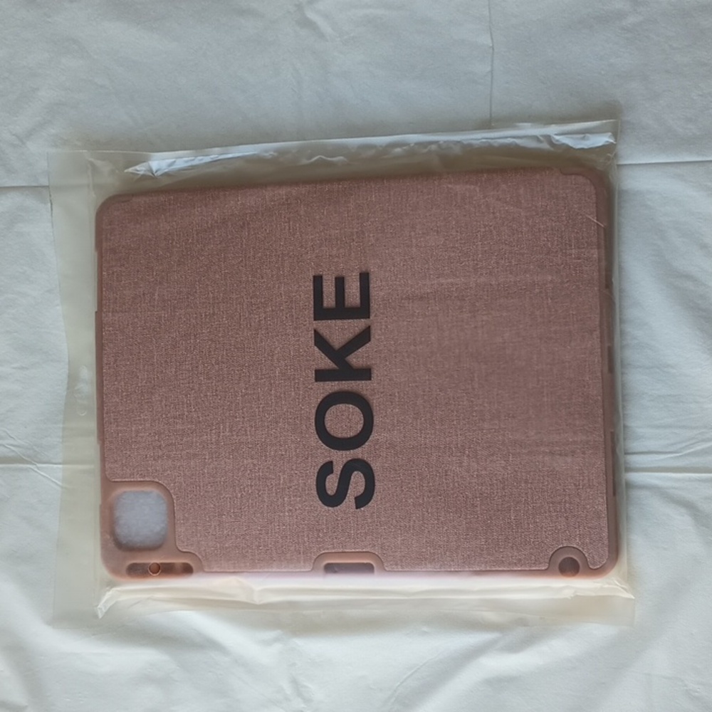 iPad Pro 11 2021 Model Full Body TriFold Case NOTEBOOK ROSE GOLD